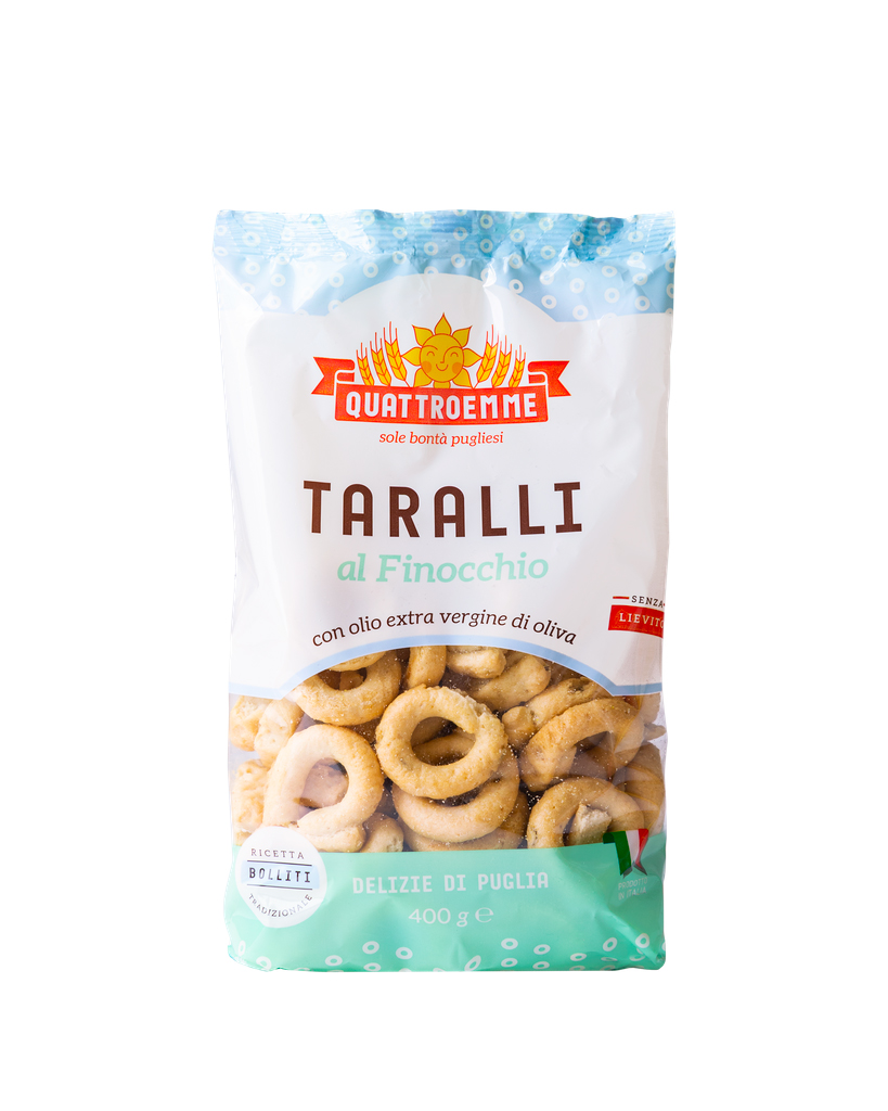 Taralli al finocchio | Quattroemme