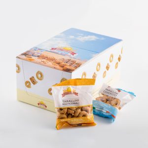 TARALLINI CLASSICI E MULTICEREALI scatola espositore 24 pz. - immagine 2