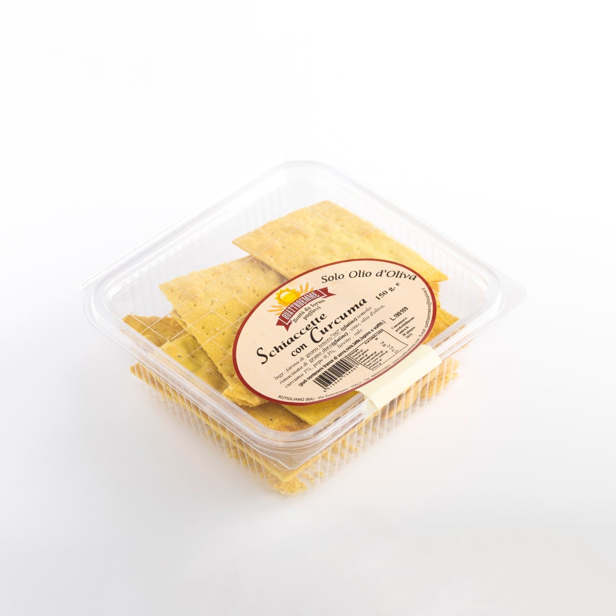 Schiaccette con curcuma - immagine 1