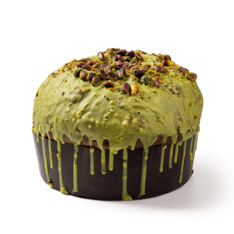 PANETTONE CIOCCOLATO BIANCO E PISTACCHIO